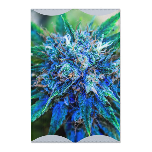 Catturare La Mia Attenzione Cannabis Area Rugs- Grey