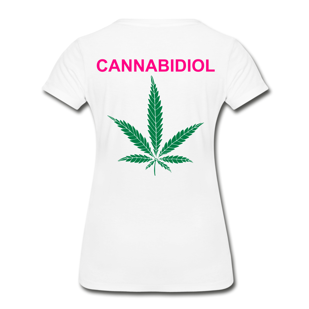 Anxiety Women’s Premium Organic T-Shirt - white