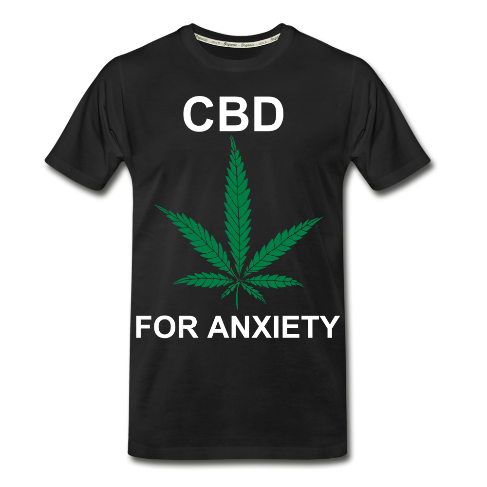 Anxiety Men’s Premium Organic T-Shirt - black