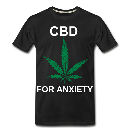 Anxiety Men’s Premium Organic T-Shirt - black