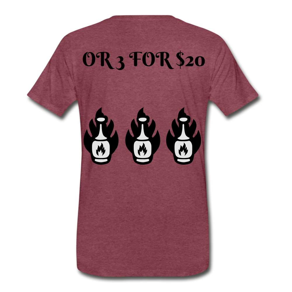 Men's Premium T-Shirt - heather burgundy