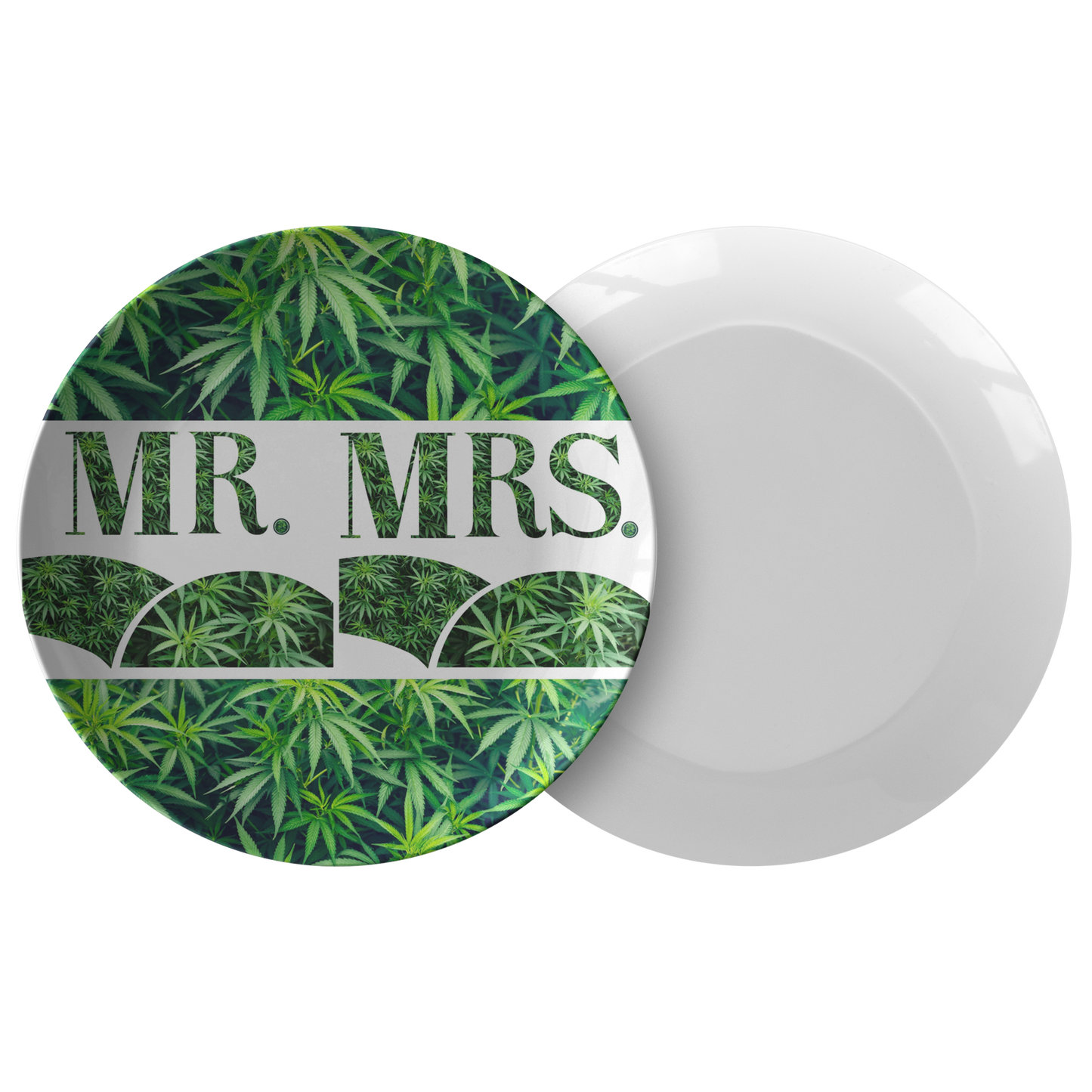 Mr. & Mrs. Cannabis Plate