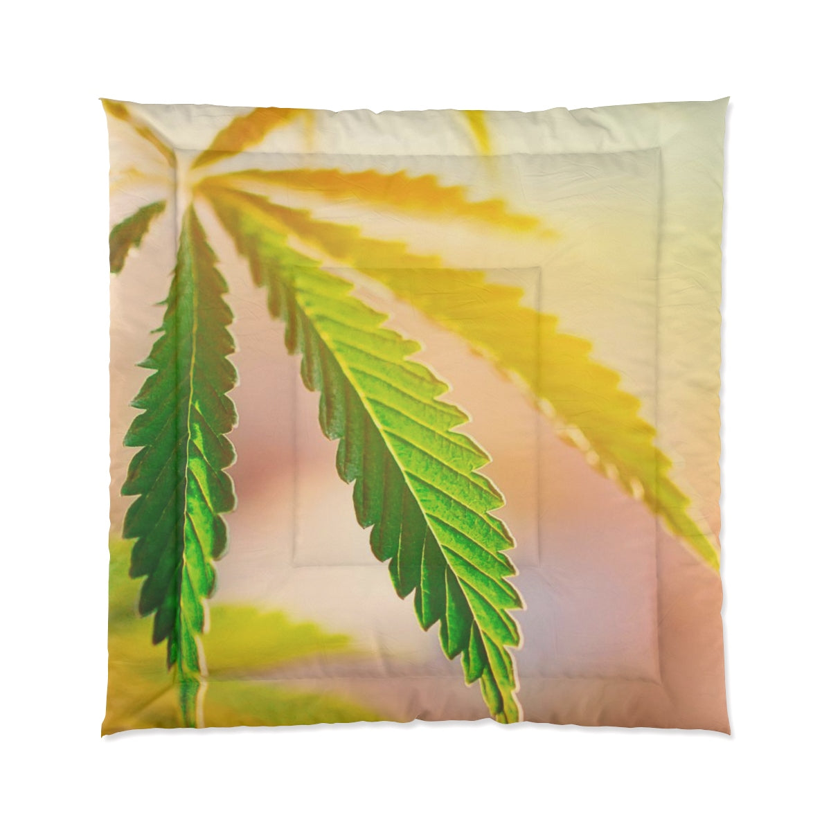 Sunrise Sunset Cannabis Comforter