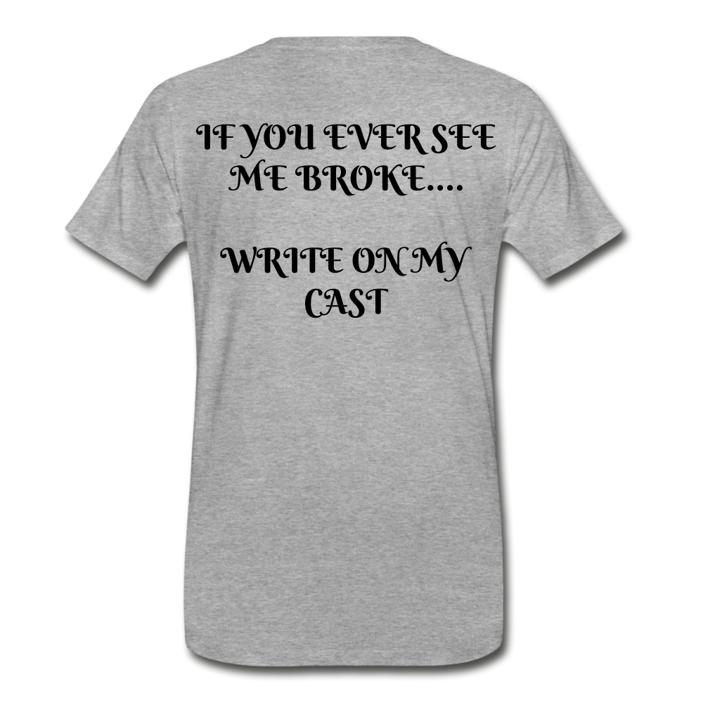 Men's Premium T-Shirt - heather gray