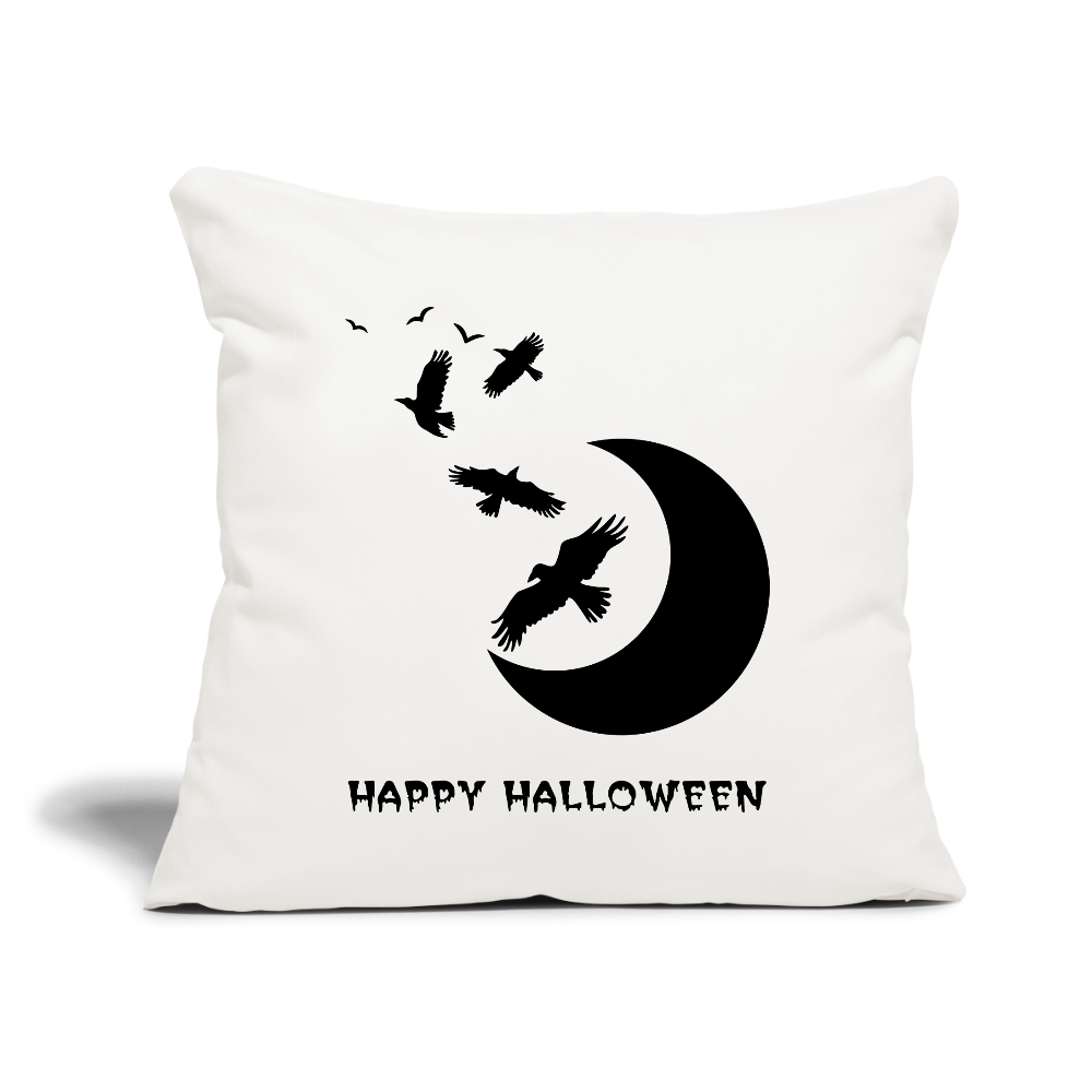 Throw Pillow Cover 18” x 18” - natural white