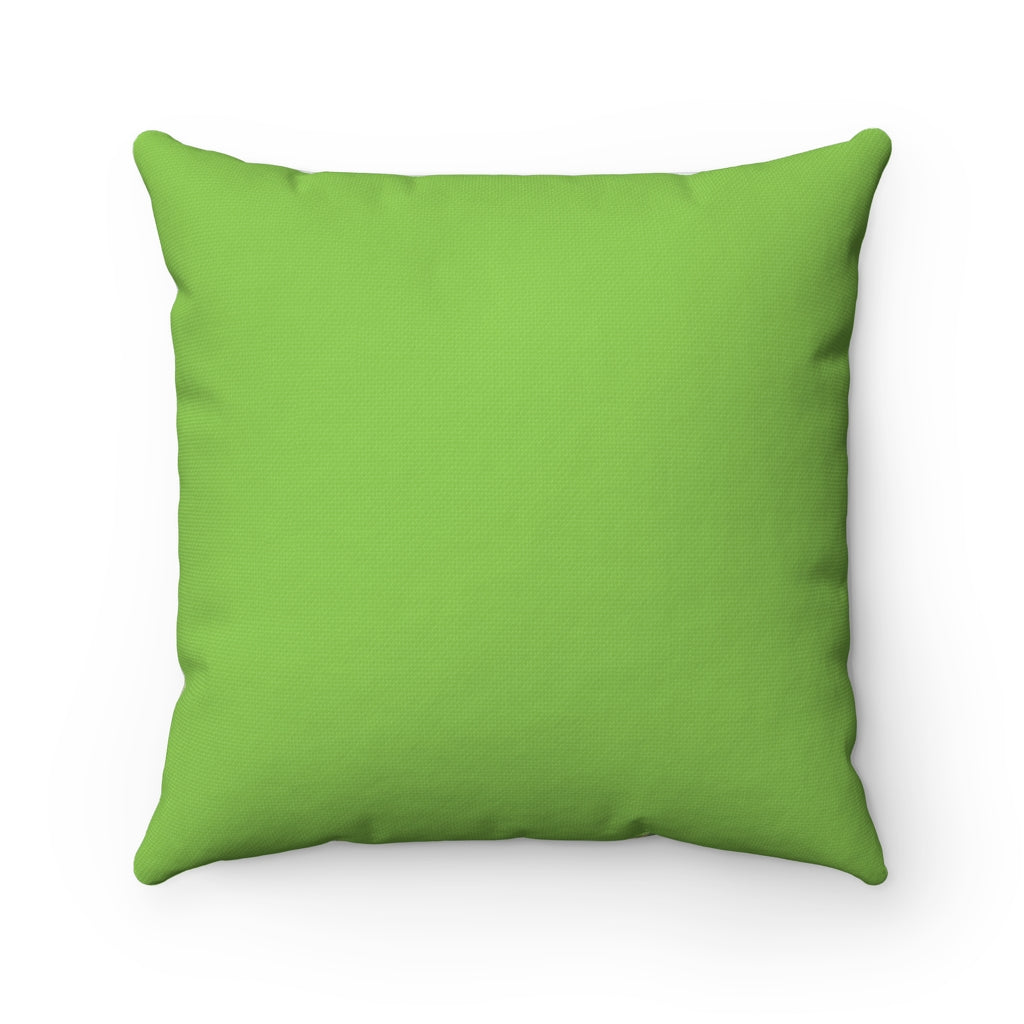 CannaBloom Cannabis Polyester Square Pillow