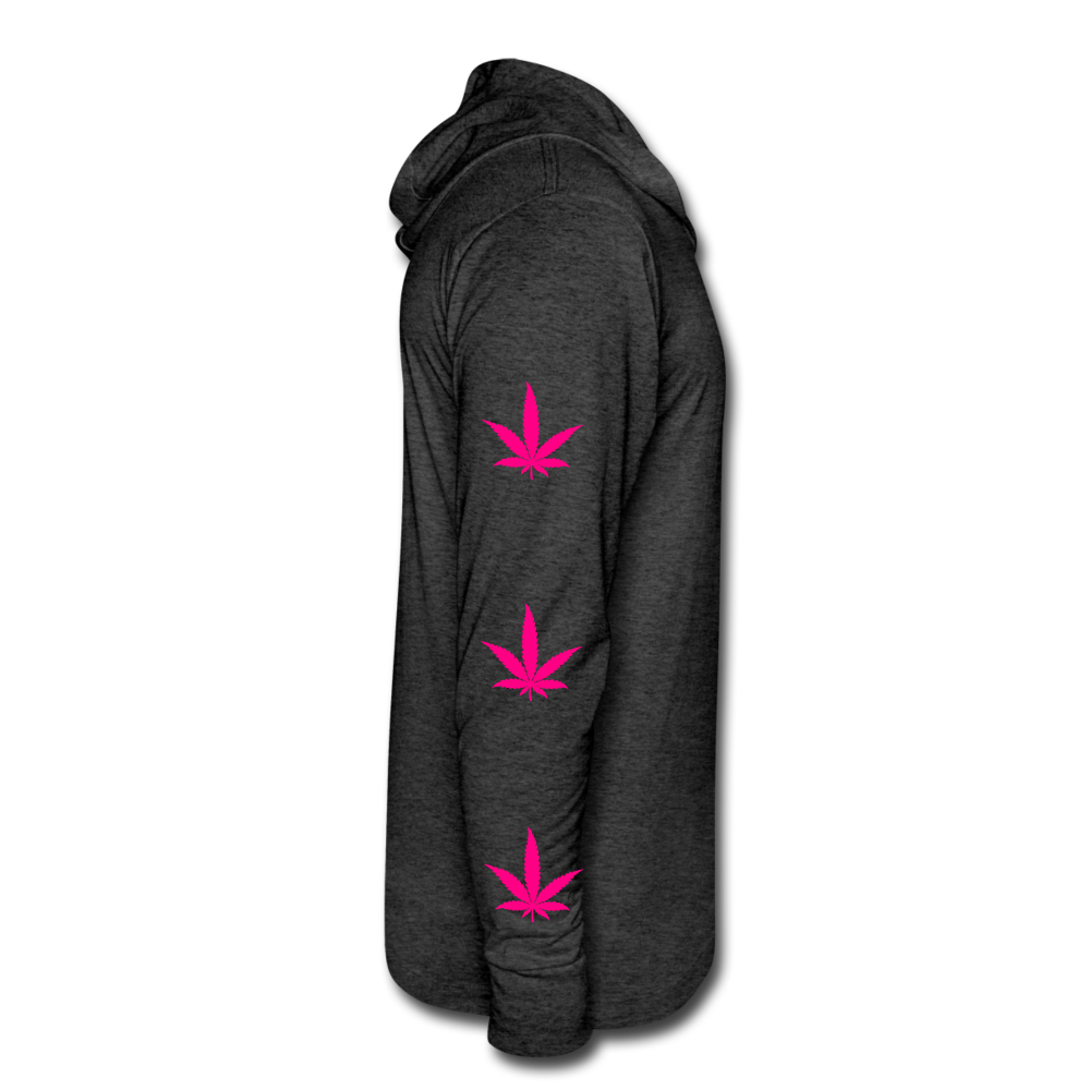Unisex Tri-Blend Hoodie Shirt - heather black