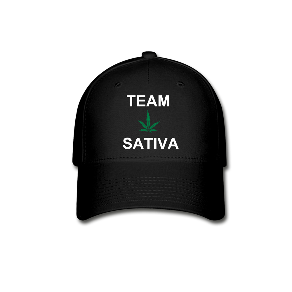 Team Sativa Baseball Cap - black