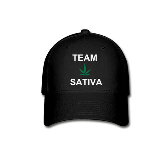 Team Sativa Baseball Cap - black