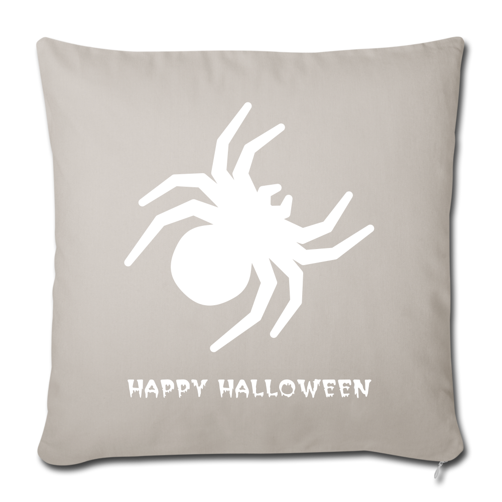 Throw Pillow Cover 18” x 18” - light grey