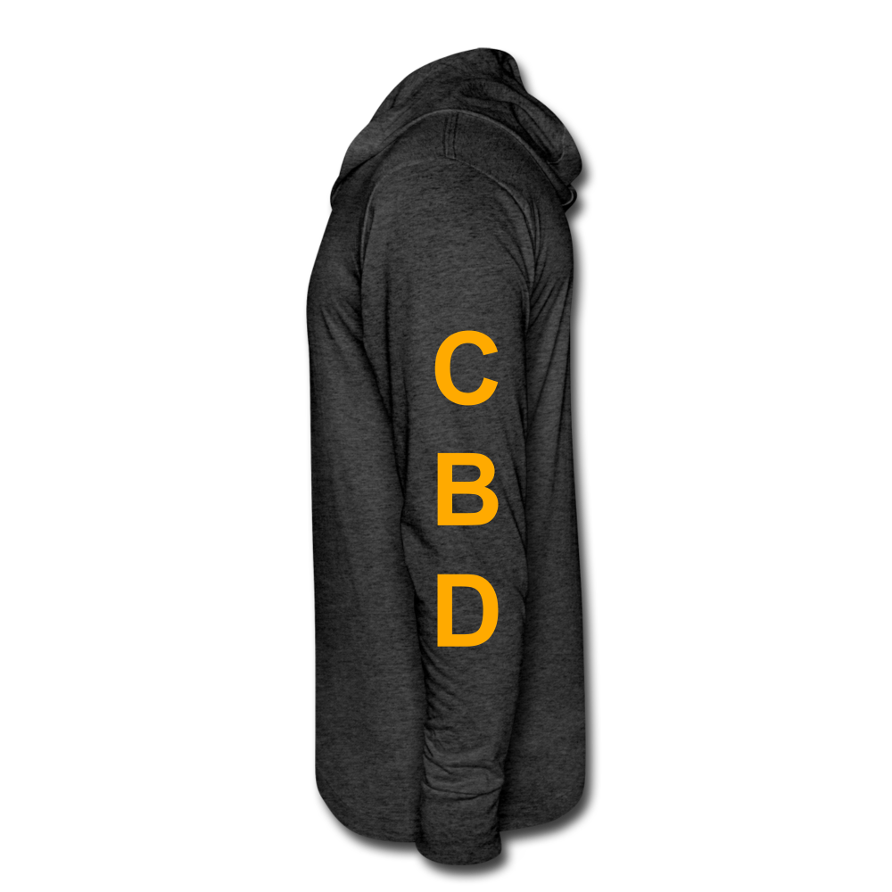 Anxiety Tri-Blend Hoodie Shirt - heather black