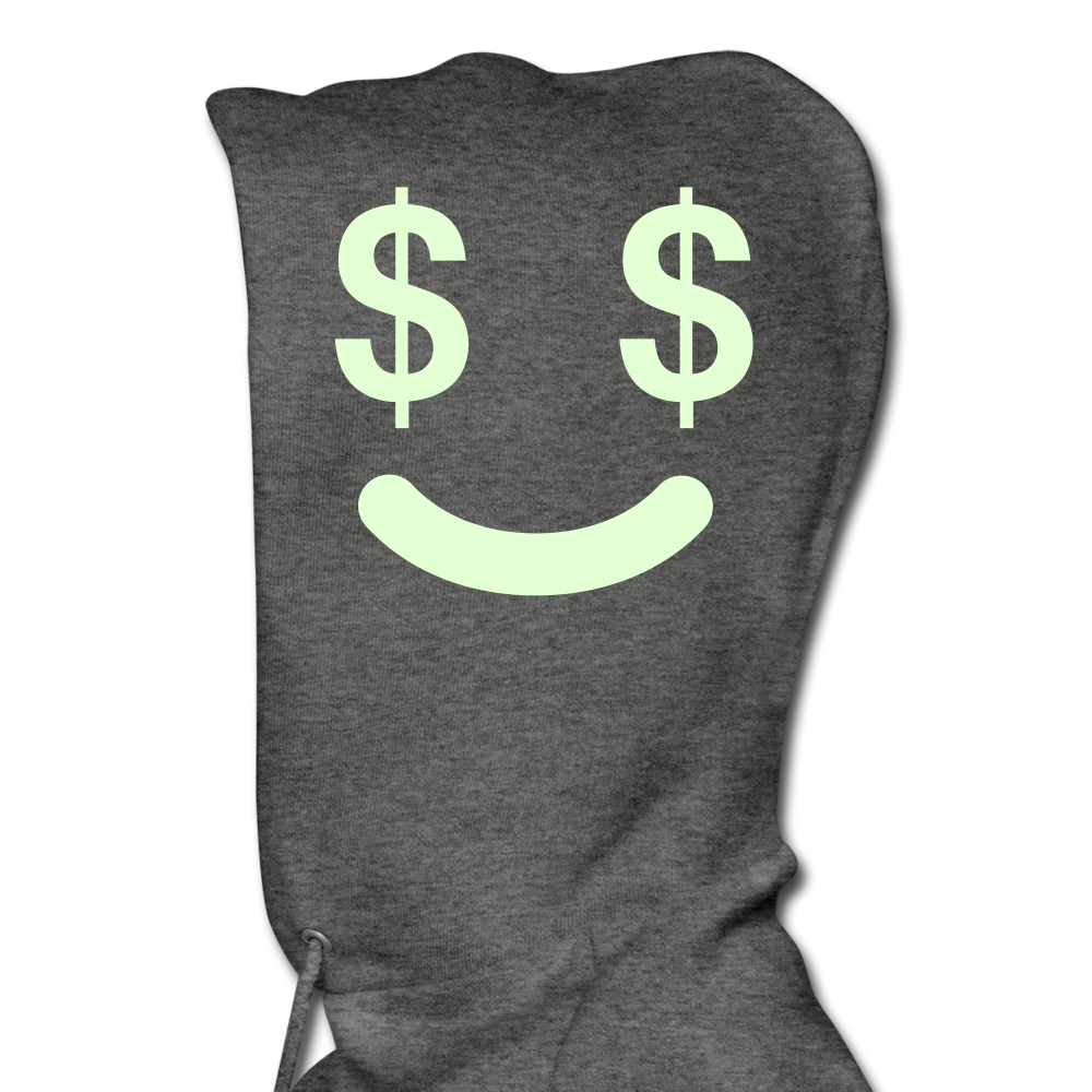 Stop Lacking And Start Stacking Money Men's Hoodie - charcoal gray