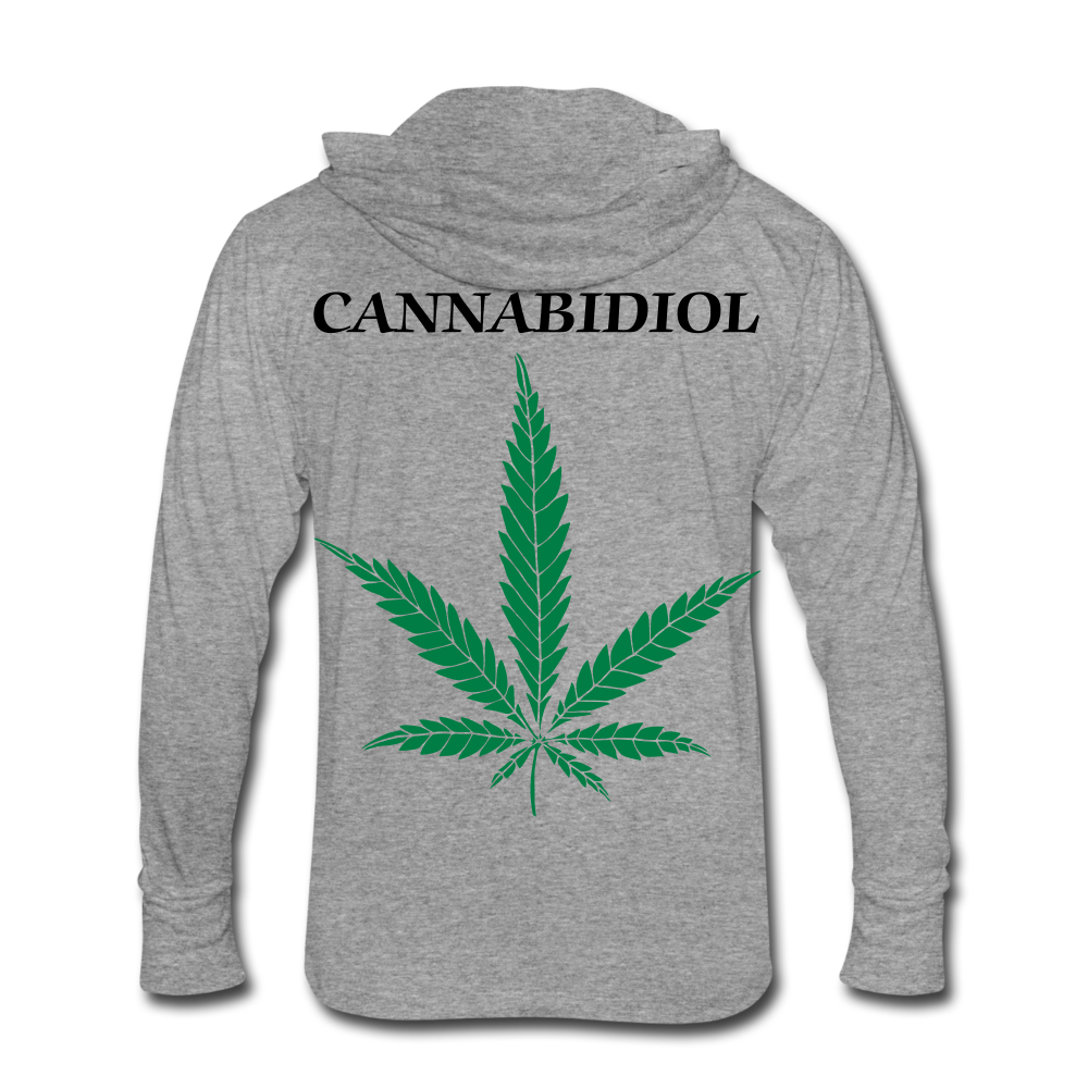 Unisex Tri-Blend Hoodie Shirt - heather gray