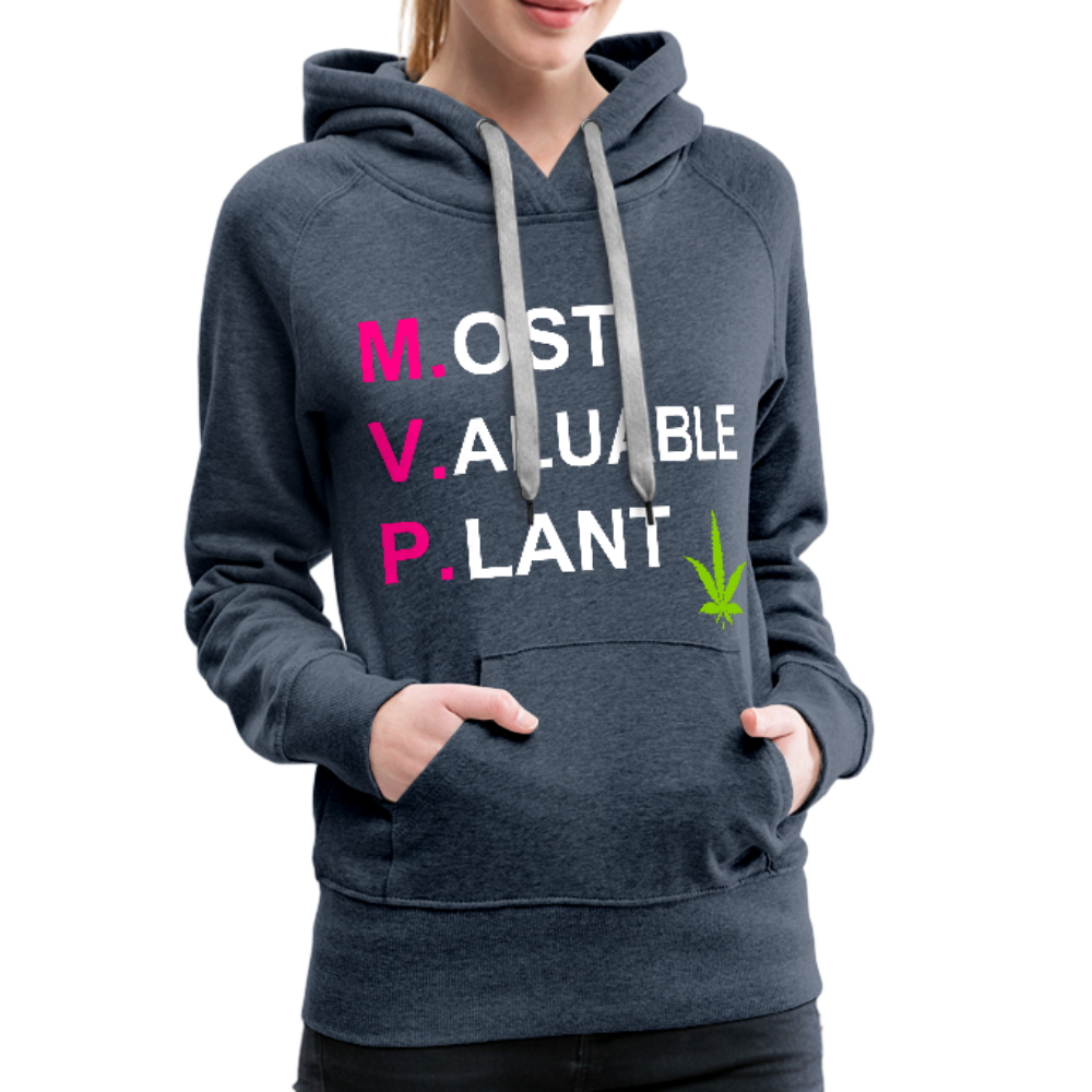 Women’s Premium Hoodie - heather denim