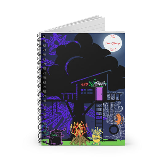 Il Posto Della Casa Sull'albero Spiral Notebook - Ruled Line