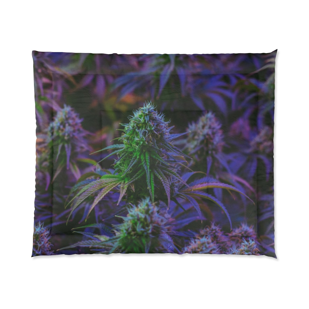 The Purple Cannabis Comforter