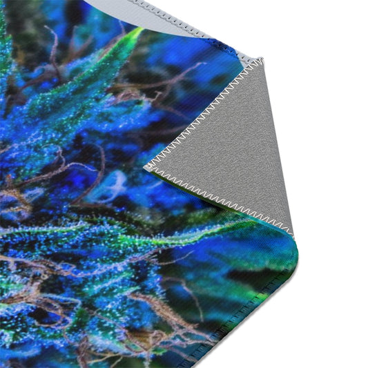 Catturare La Mia Attenzione Cannabis Area Rugs- Grey