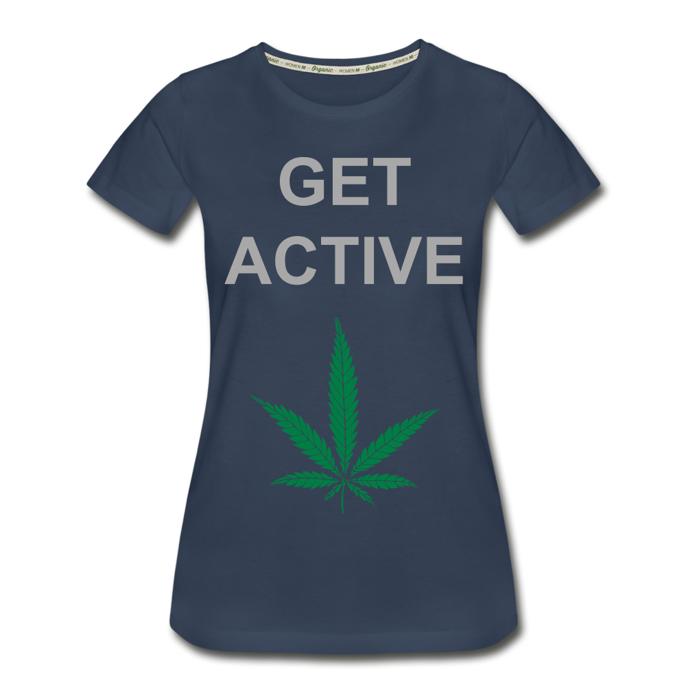 Women’s Premium Organic T-Shirt - navy