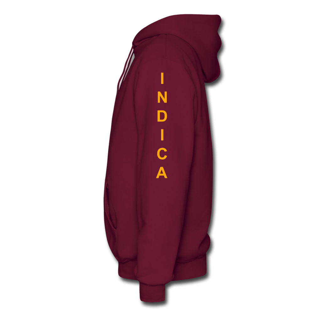 Men's Hoodie - burgundy
