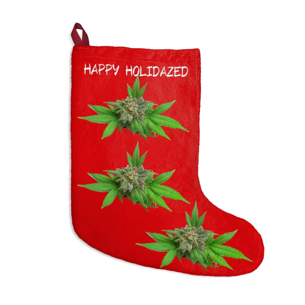 Happy Holidazed Cannabis Christmas Stocking