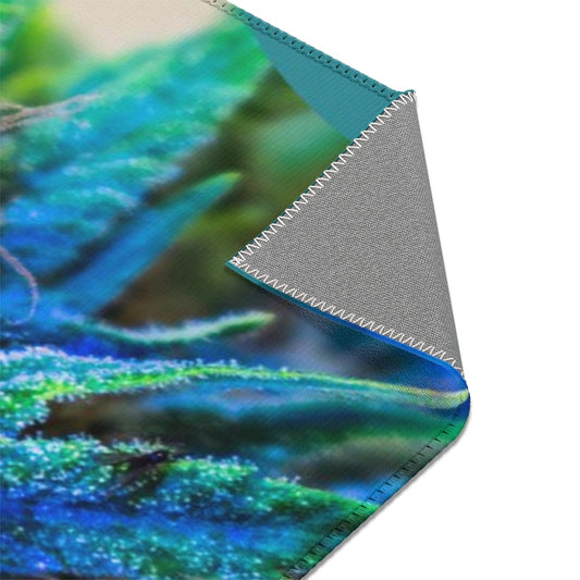 Catturare La Mia Attenzione Cannabis Area Rugs