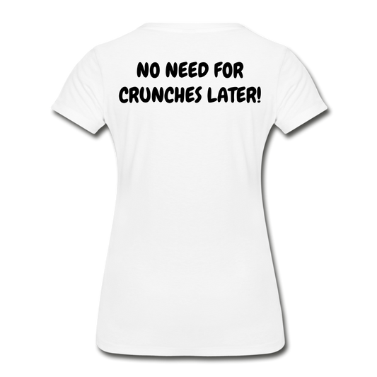 Bored binge-watch your kids Women’s Premium Organic T-Shirt - white