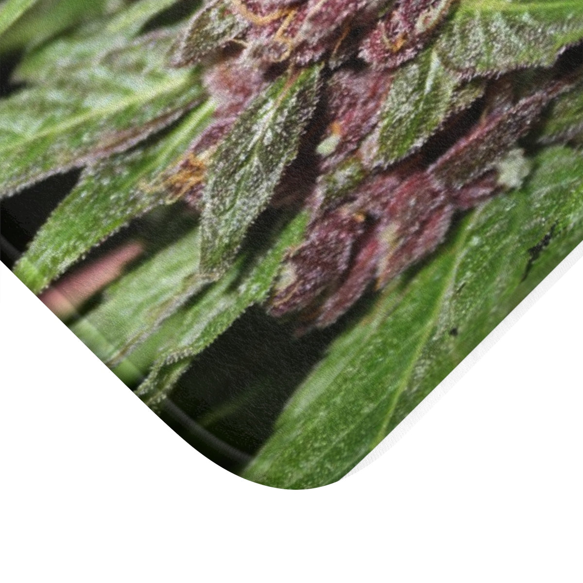 Cannabis Bud Custom Designed Shower Mat.  A Unique Cannabis Gift For Friends & Family. Cannabis Decor For Your Home.