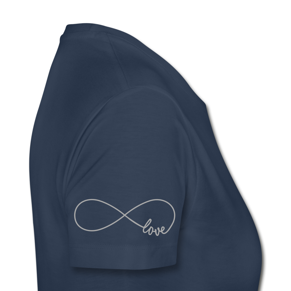 Bored binge-watch your kids Women’s Premium Organic T-Shirt - navy