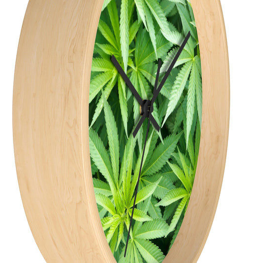 Cannabis Wall Clock
