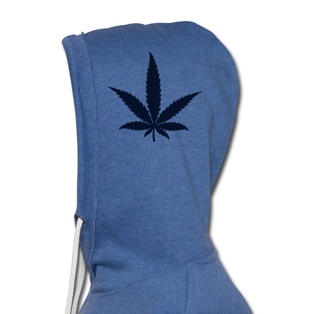 Unisex Lightweight Terry Hoodie - heather Blue