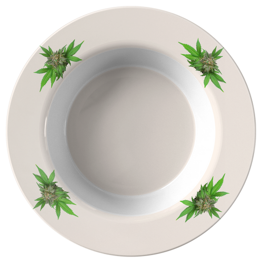 Semplicemente Cannabis Bowl- Off White