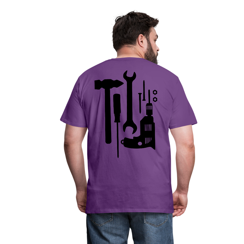 I Got Tools On Deck Men's Organic T-Shirt - purple