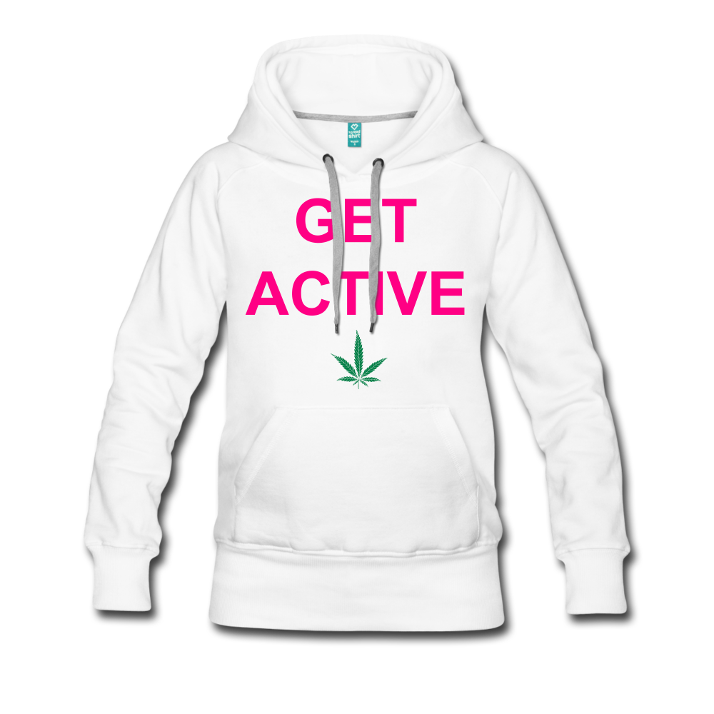 Women’s Premium Hoodie - white