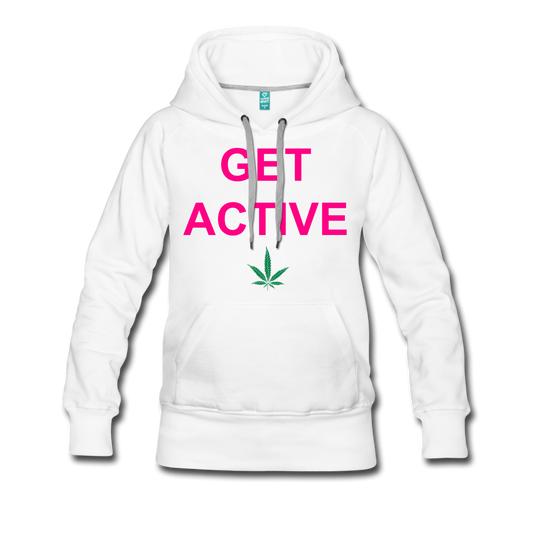 Women’s Premium Hoodie - white