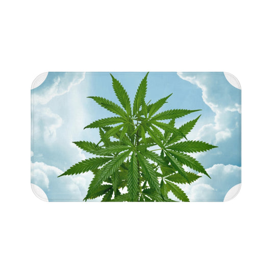 Cannabis Tra Le Nuvole Bath Mat