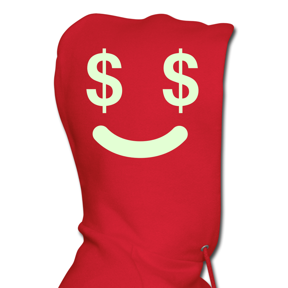 Stop Lacking And Start Stacking Money Men's Hoodie - red