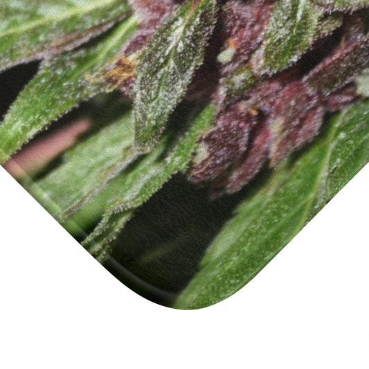 Cannabis Bud Custom Designed Shower Mat. A Unique Cannabis Gift For Friends & Family. Cannabis Decor For Your Home.