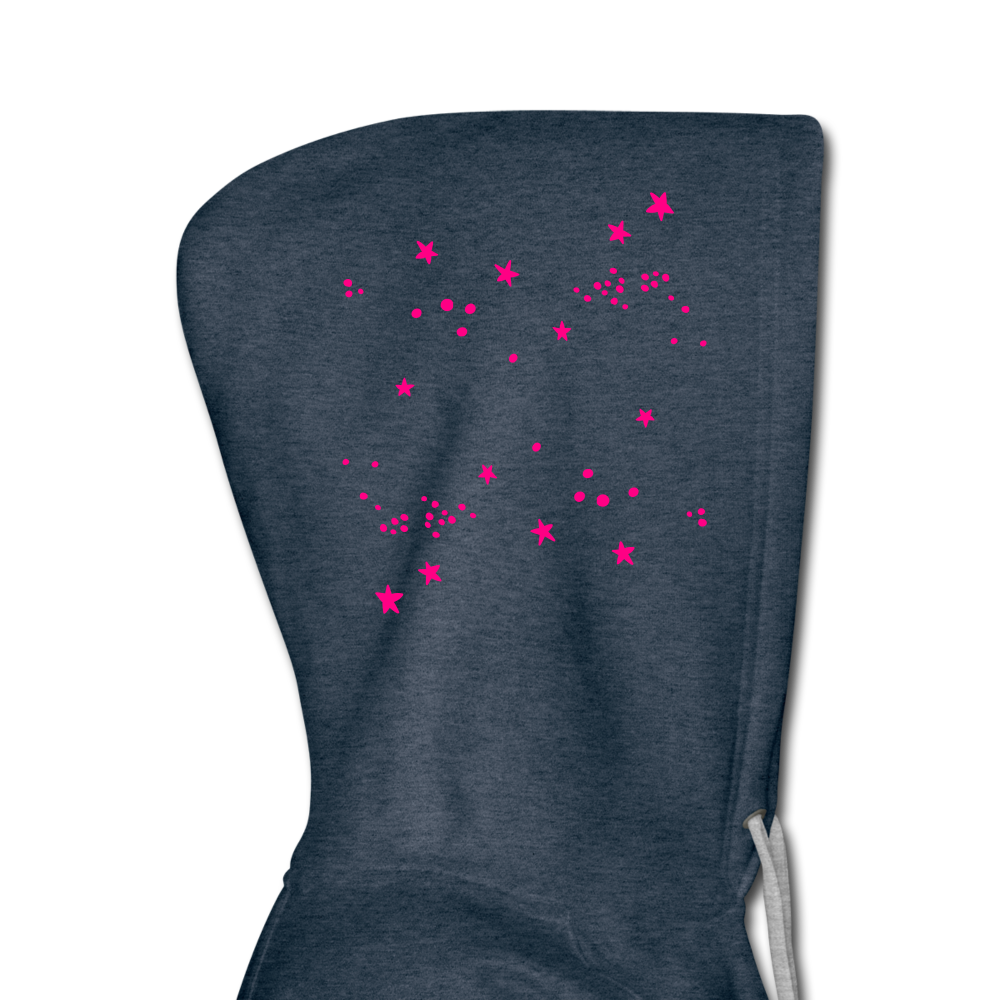The Bride Hoodie - heather denim