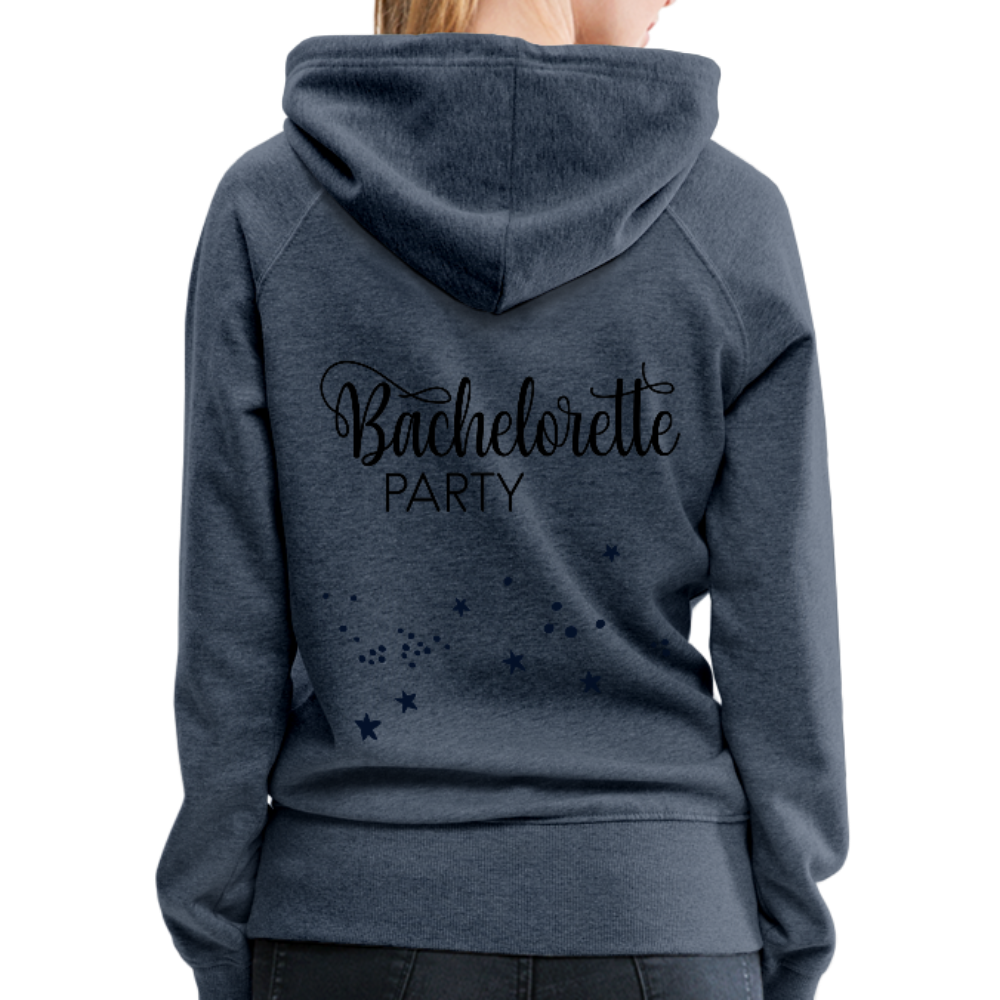 Bride Squad Women’s Premium Hoodie - heather denim
