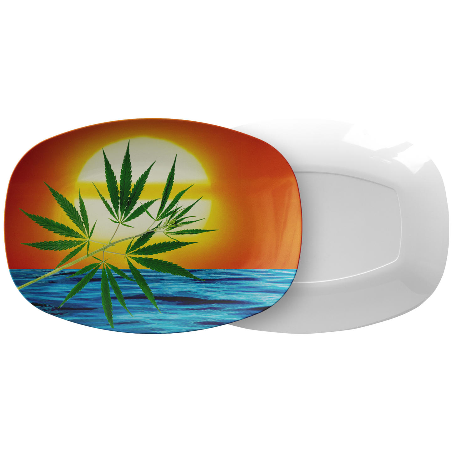 Un'alba Con La Cannabis Platter