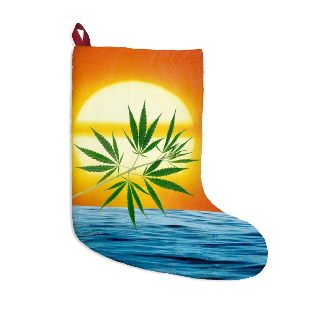 Un'alba Con Cannabis Christmas Stockings