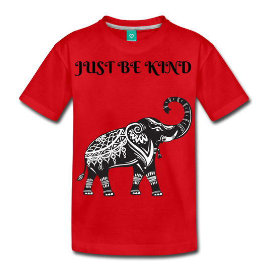 Just Be Kind Just Be Humble Kids' Premium T-Shirt - red