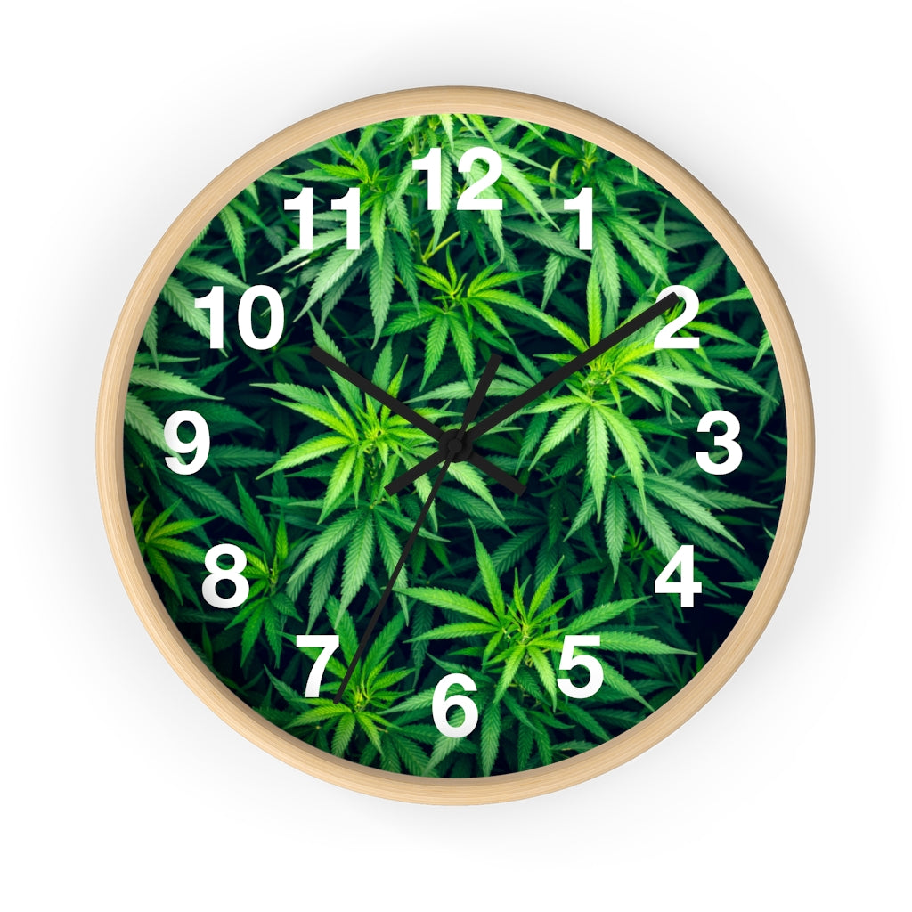 My Cannabis Wall clock