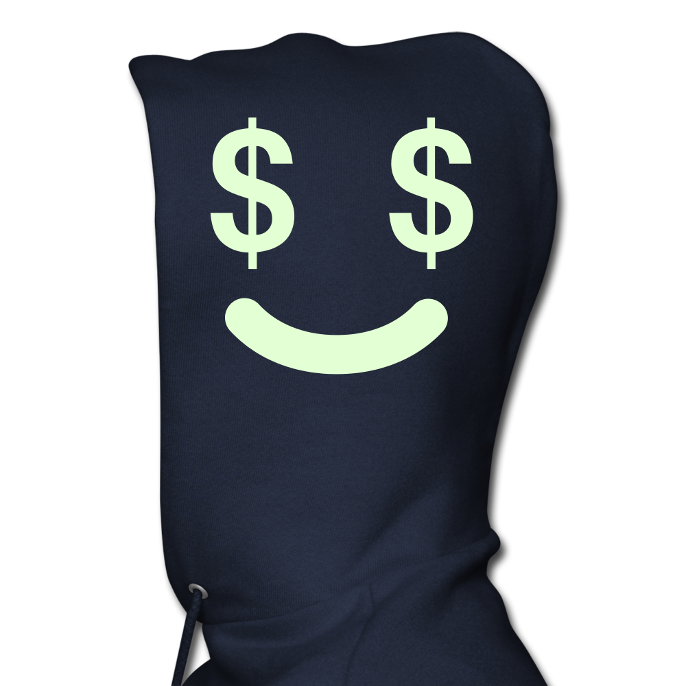 Stop Lacking And Start Stacking Money Men's Hoodie - navy