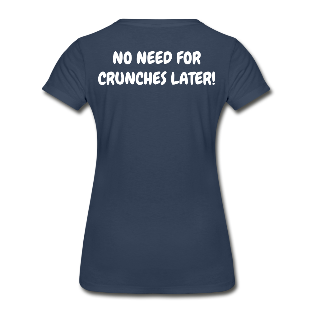 Bored binge-watch your kids Women’s Premium Organic T-Shirt - navy