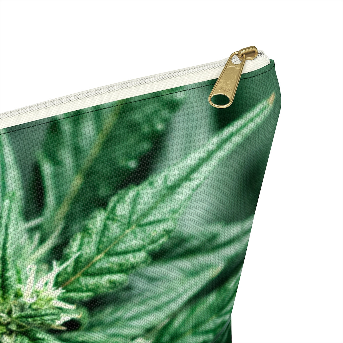 Foglia Di Cannabis Verde Accessory Pouch