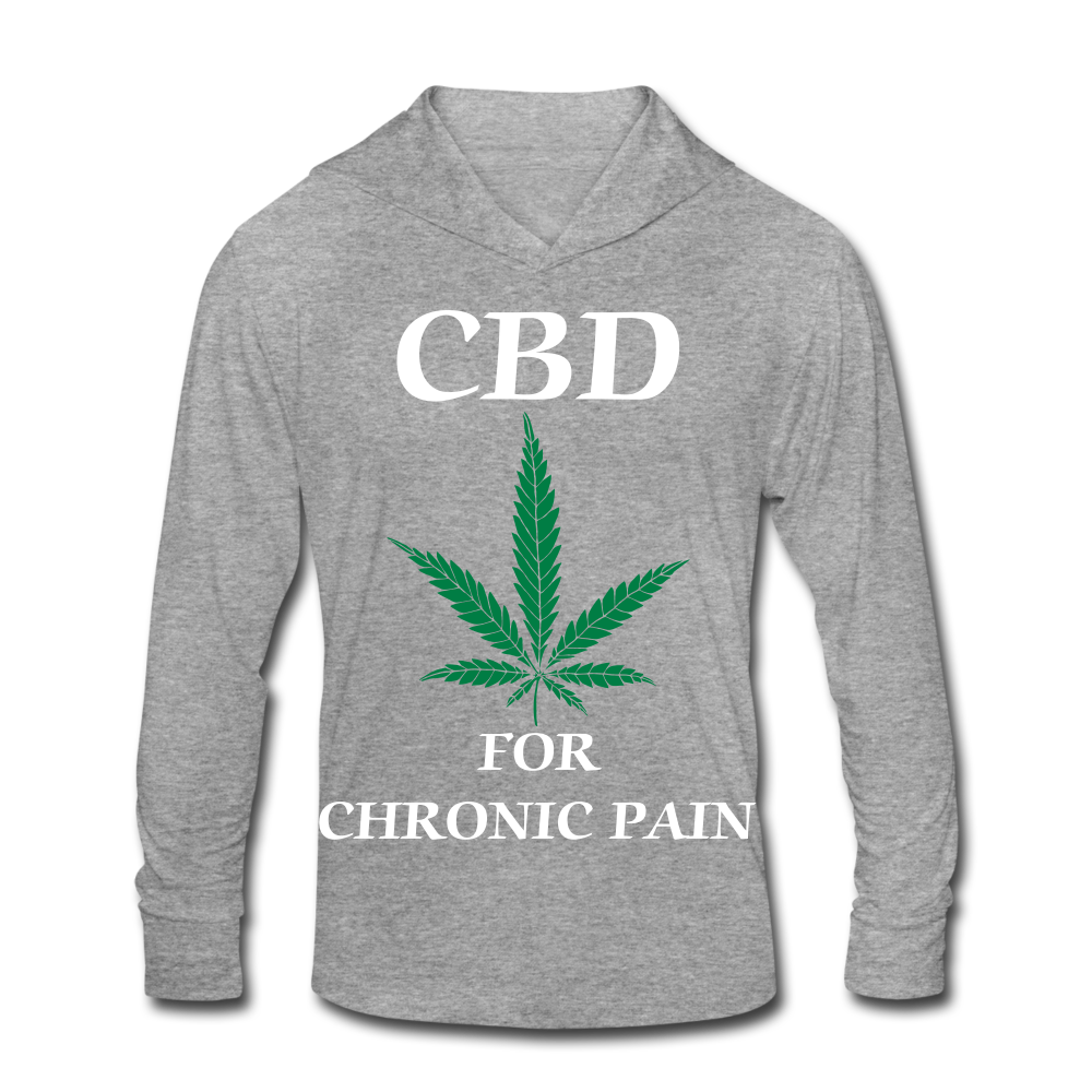 Unisex Tri-Blend Hoodie Shirt - heather gray