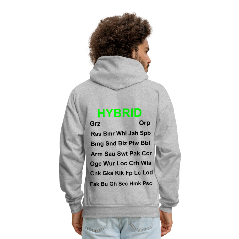 Men's Hoodie - heather gray