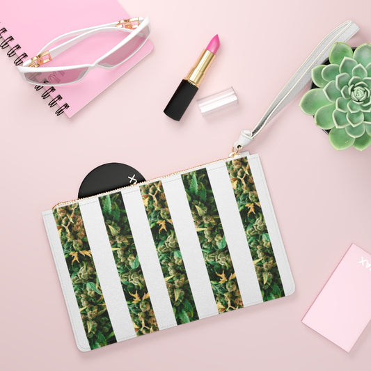 Carpelli Bianchi Cannabis Clutch Bag