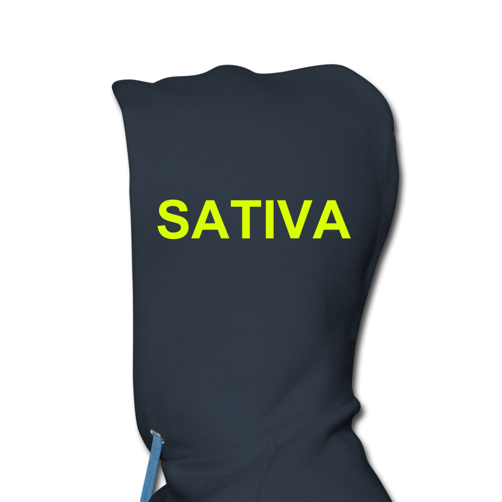Motivate The Mind Men’s Premium Hoodie - navy